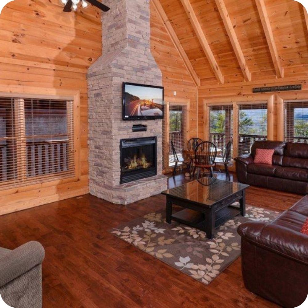 6 Bedroom Cabins in Pigeon Forge